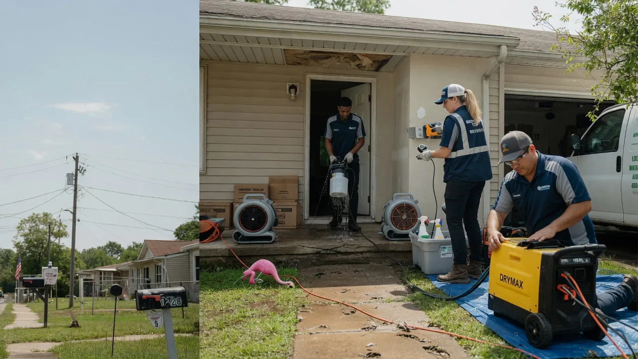 Storm Damage Water Removal in Nashport, OH near me